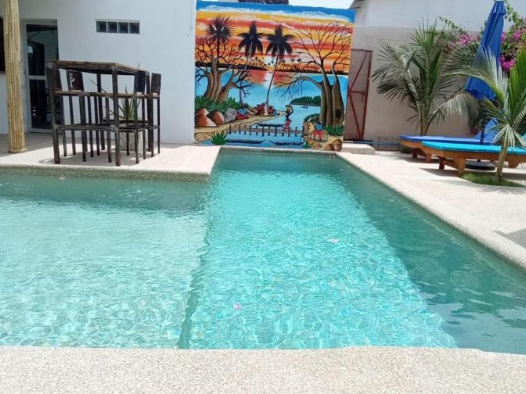 ganga lodge hebergement pas cher senegal